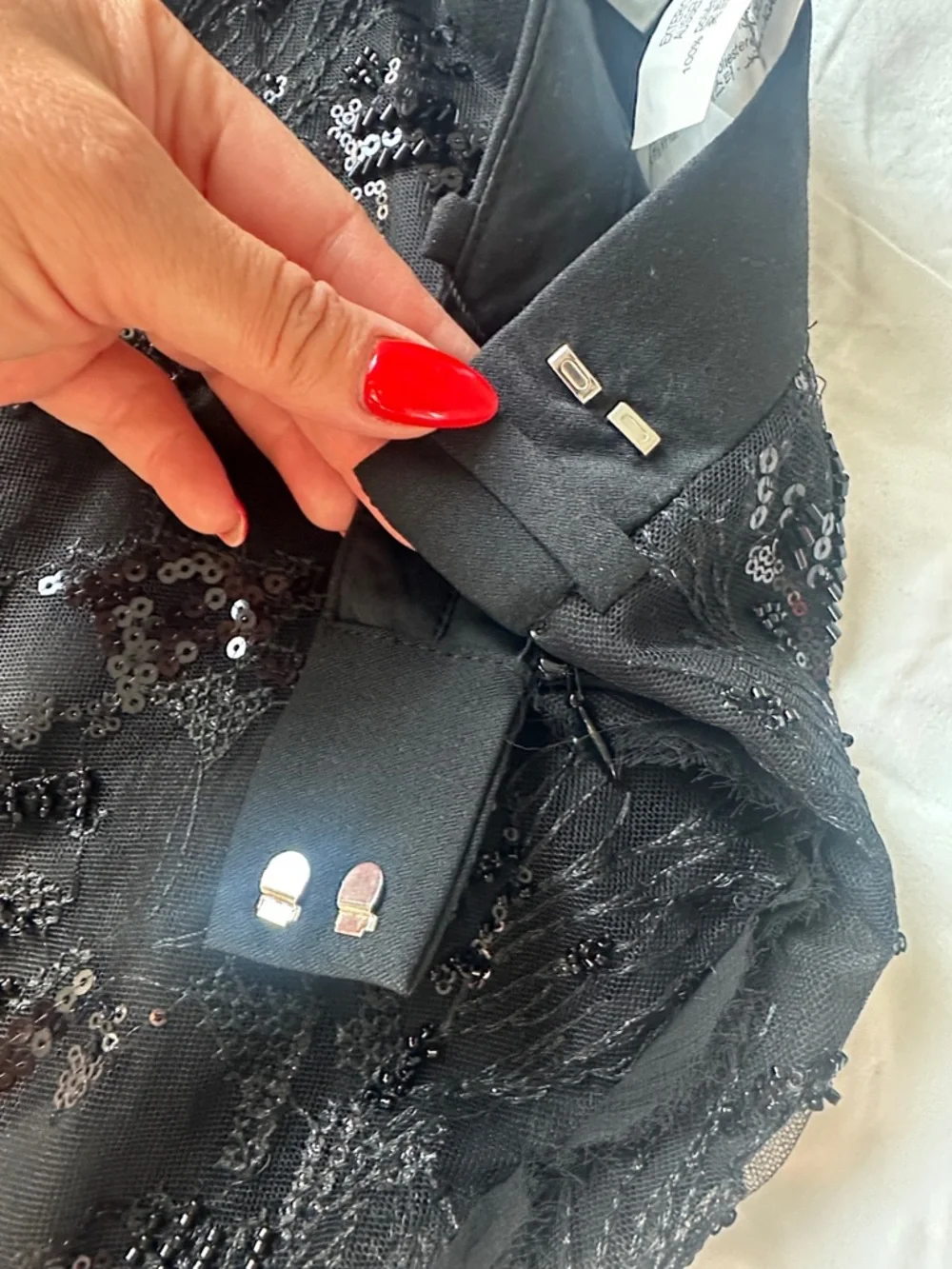 Zara Black Skirt with Branded Waist Label - Picture 5 of 7